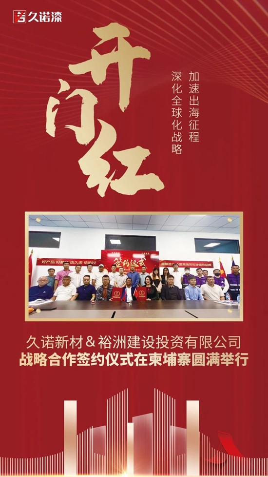 2024龍年開門紅——久諾開啟“一帶一路”新篇章！