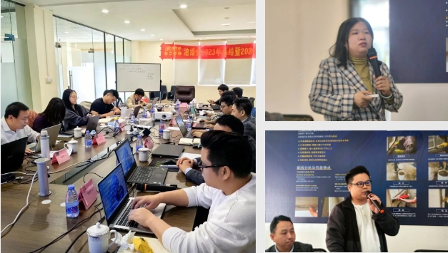 油漆堡2023年度總結暨2024工作規劃會(hui) 議