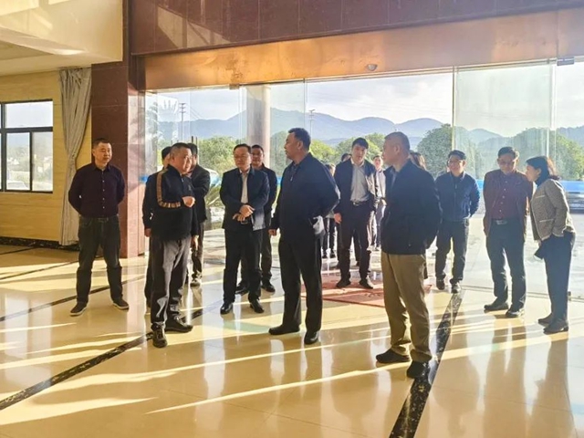 廣東(dong) 省自然資源廳黨(dang) 組書(shu) 記、廳長胡建斌到廣源調研