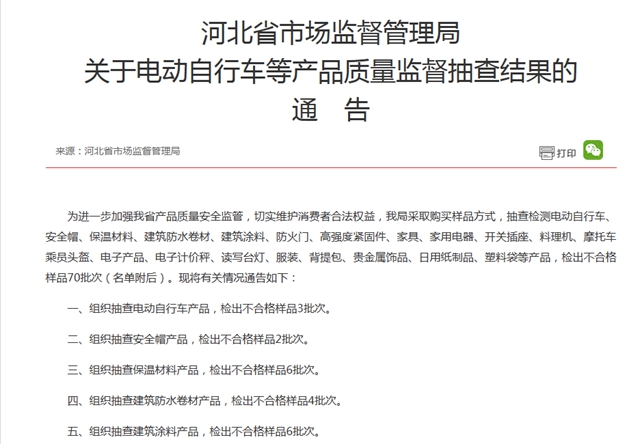 河北抽檢！6家塗企6批次建築塗料產(chan) 品不合格