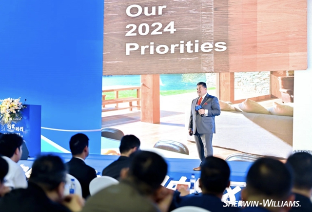 "創變同行"——2024宣偉(wei) 工業(ye) 木器塗料經銷商/銷售會(hui) 議圓滿舉(ju) 行!