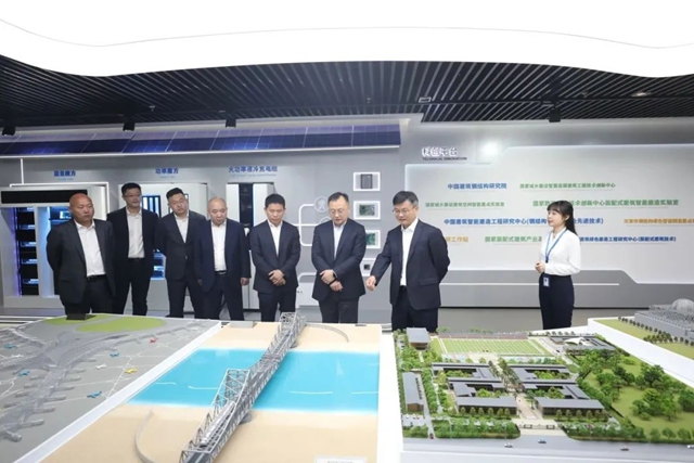 北新建材與(yu) 中建科工開展座談交流