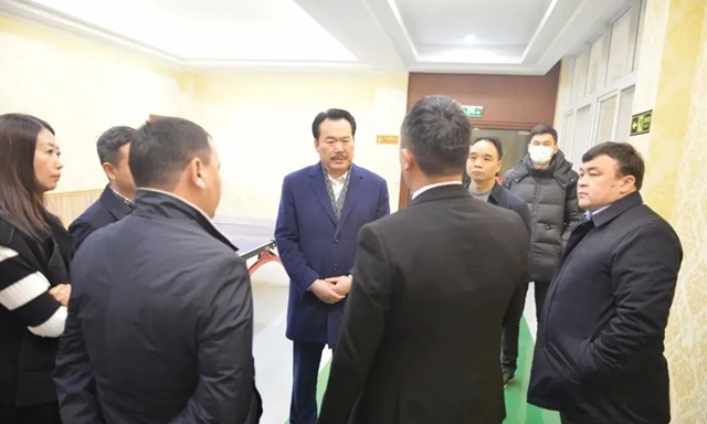哈薩克斯坦突厥斯坦州工商部部長一行到訪德嘉麗(li) 集團考察學習(xi) 