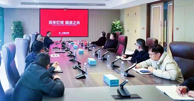 強化燃氣管道防腐塗裝安全， 北新燈塔與(yu) 山東(dong) 奧德集團推進深入合作交流