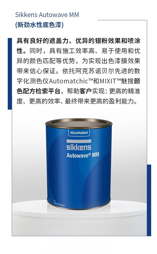 阿克蘇諾貝爾新勁水性汽車修補漆榮獲“中國汽修環保產(chan) 品”稱號！