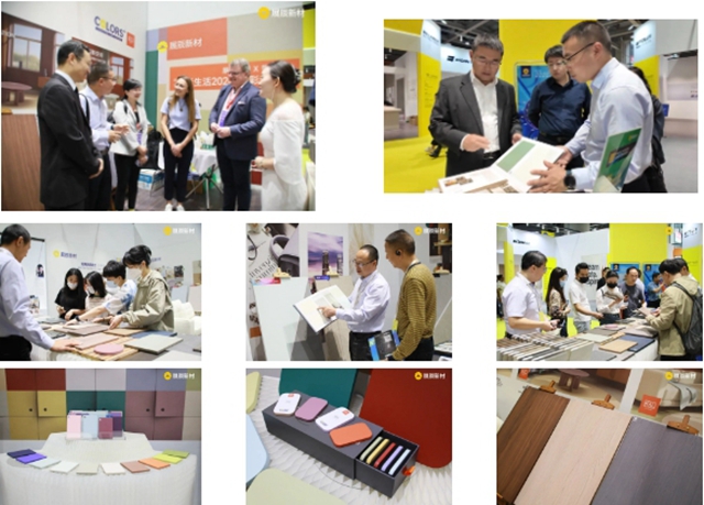 展辰新材精彩亮相第13屆中國廣州定製家居展-ESG商業(ye) 空間趨勢展！