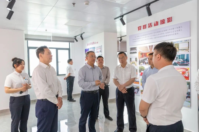 江西省委領導深入廣源調研黨(dang) 建引領基層治理工作