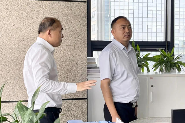 三棵樹洪傑董事長蒞臨(lin) 四川品固交流指導工作！