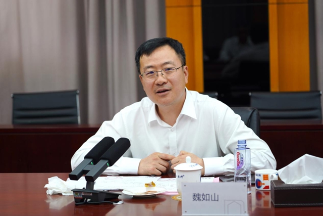 ​中國建材股份總裁魏如山調研北新嘉寶莉
