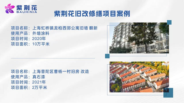 紫荊花入選上海市住宅修繕工程材料推優(you) 產(chan) 品名錄