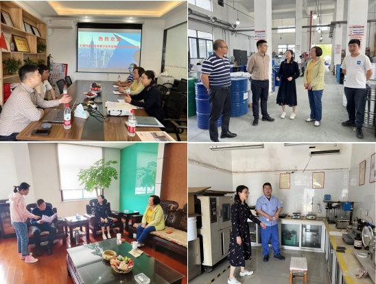 寧波塗協標委會(hui) 專(zhuan) 家赴團體(ti) 標準實施企業(ye) 指導工作