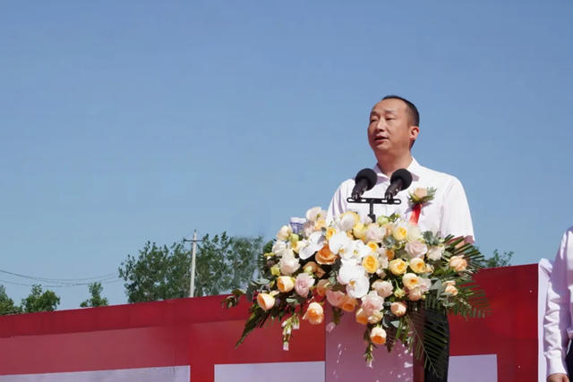 北新建材全椒防水材料產(chan) 業(ye) 園項目開工奠基儀(yi) 式圓滿舉(ju) 行