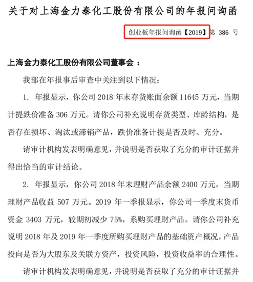連續6年業(ye) 績被質疑！問詢前後高管頻頻辭職