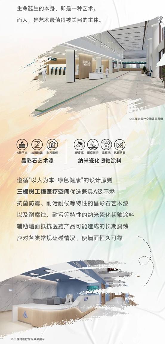 三棵樹工程藝術漆打造多元精裝場景，讓藝術天馬行空，童心爛漫長大