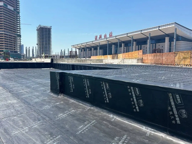 三棵樹防水助力紹興(xing) 高鐵北站TOD綜合體(ti) 項目建設