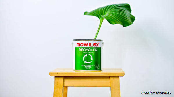 碳足跡降低高達60%！Mowilex推出環保回收塗料