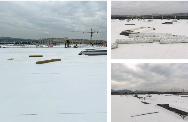 三棵樹TPO防水卷材助力重慶保稅綠色科創園仁寶智能製造基地產(chan) 業(ye) 基礎設施項目建設