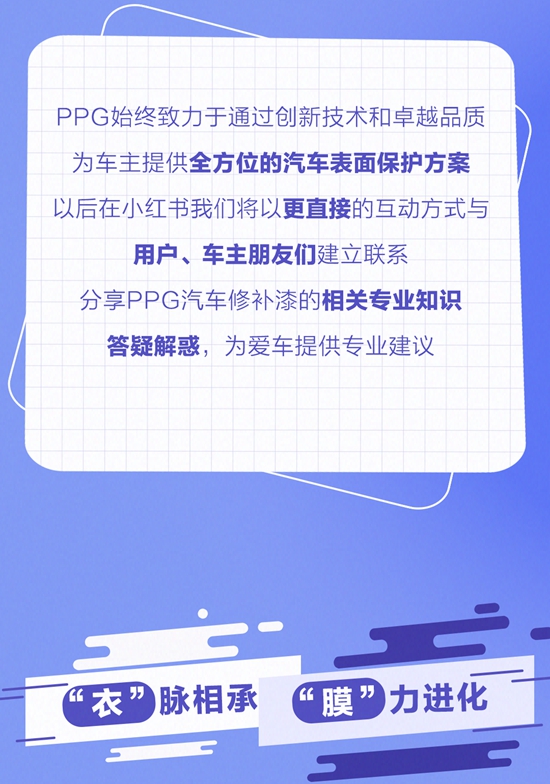 官宣！PPG汽車修補漆正式入駐小紅書(shu) 啦~