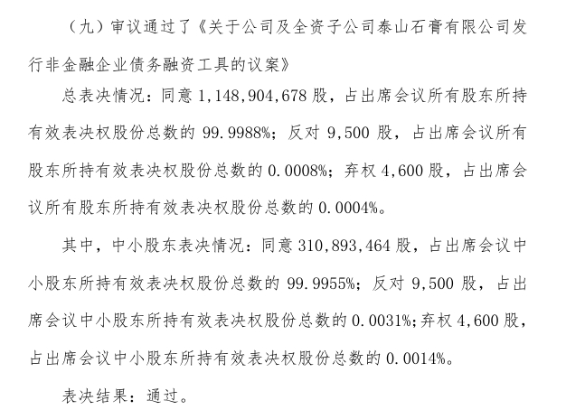 北新建材20億(yi) 元超短期融資券即將來襲