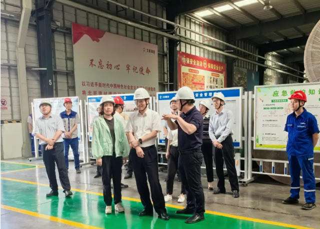 薛忠民調研北新建材在陝企業(ye) 