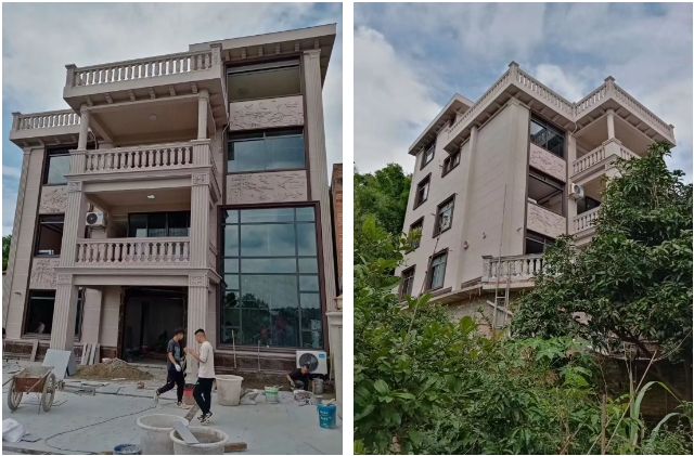 美塗士仿石漆，讓農(nong) 村自建房秒變“石”尚新居！