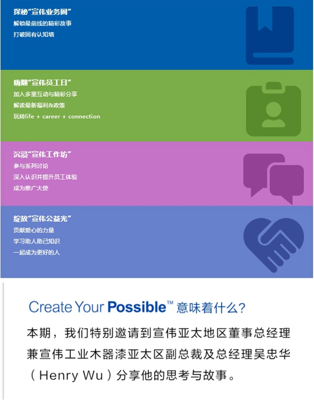 宣偉(wei) 亞(ya) 洲全麵推出Create Your Possible™