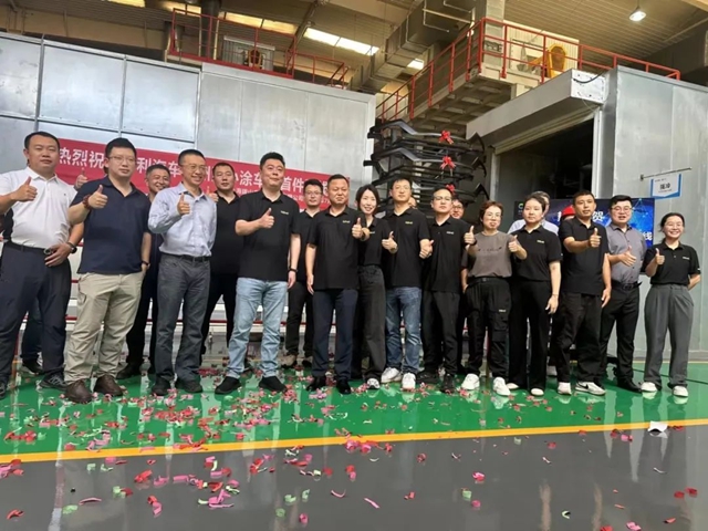 金力泰與(yu) 吉利汽車杭州灣小塗基地成功合作