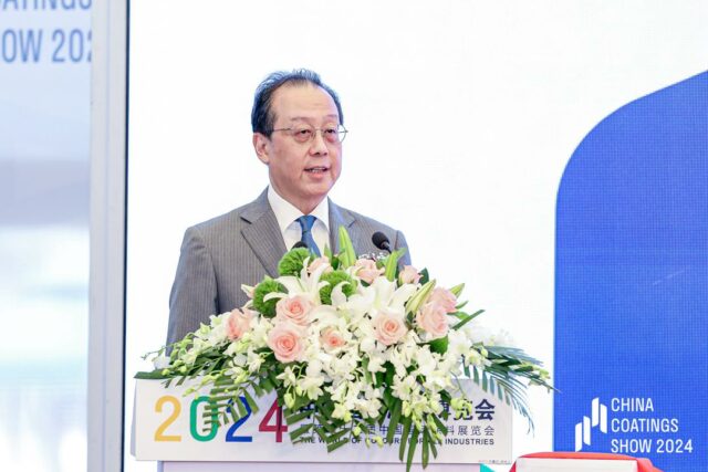 2024中國國際塗料博覽會(hui) 在滬盛大開幕，劉普軍(jun) 會(hui) 長致辭並宣布開幕