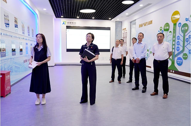 亞(ya) 士創能總裁王永軍(jun) 一行到訪潤泰股份