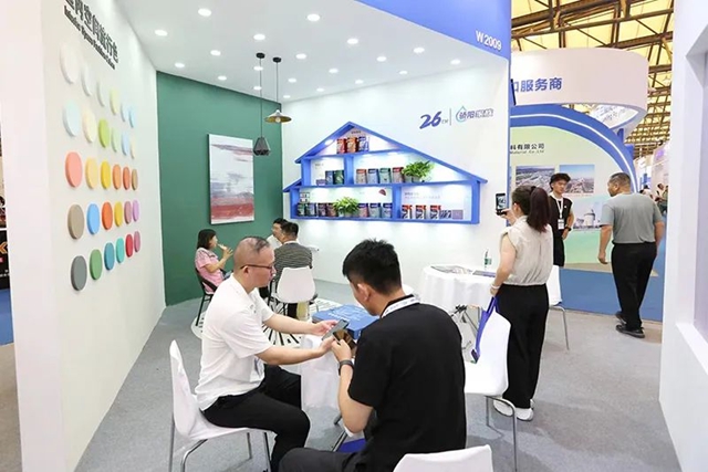 2024上海塗博會(hui) |晨陽水漆全品類全水漆盛宴，以科技賦能綠色生活