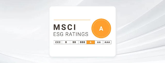 東(dong) 方雨虹MSCI ESG評級再獲A級，多項ESG評級取得穩步提升