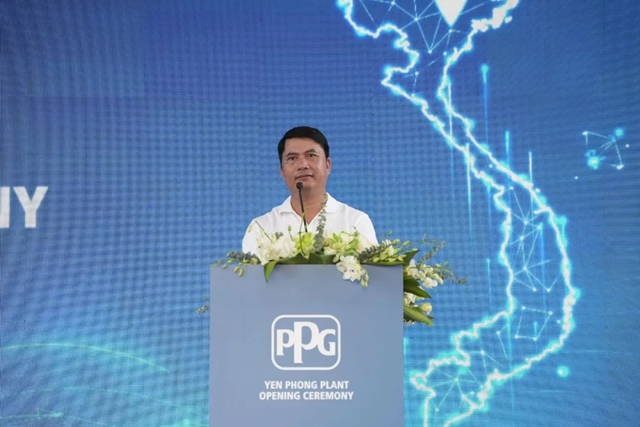 PPG東南亞 | 越南工廠擴建完成，消費電子類產品水性裝飾漆產能增加