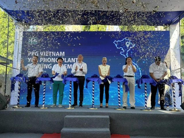 PPG東南亞 | 越南工廠擴建完成，消費電子類產品水性裝飾漆產能增加