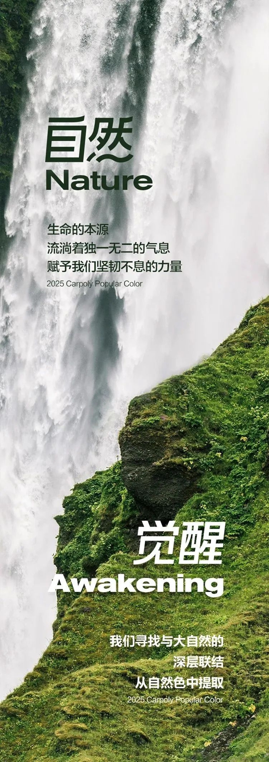 自然覺醒時刻！嘉寶莉2025流行色出爐！