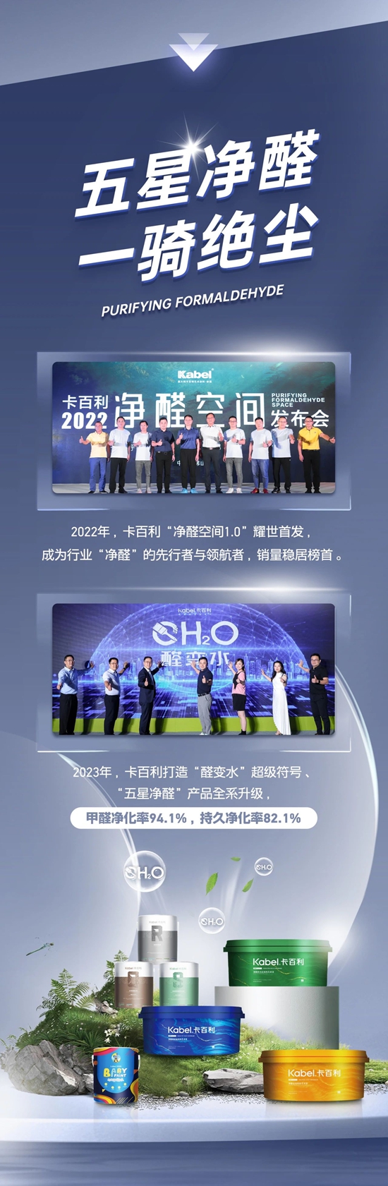 卡百利淨醛藝術漆，連續三年全國銷量第一！
