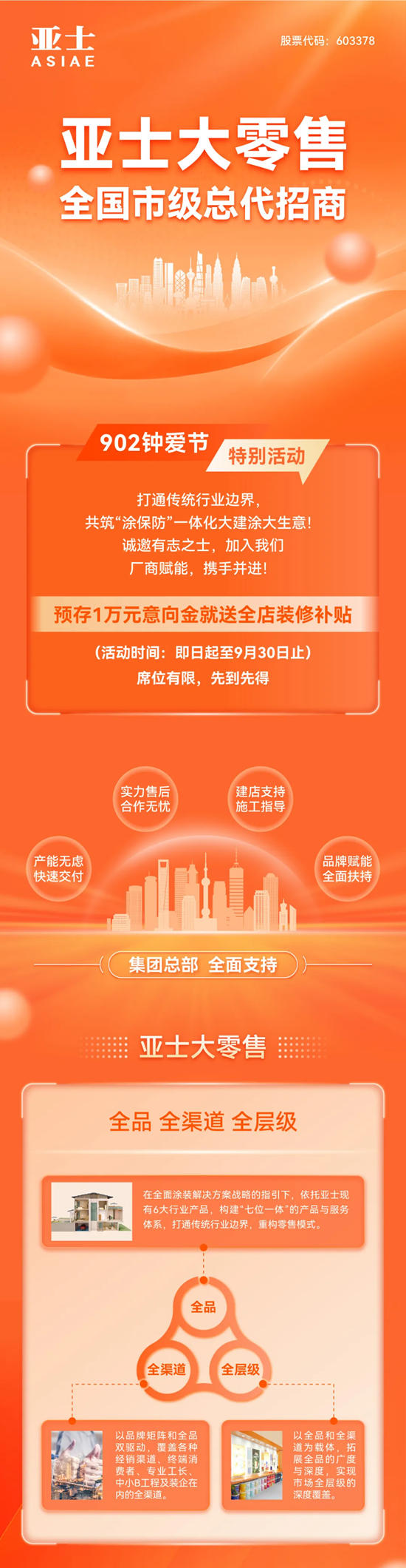 亞士大零售全國市級總代招商火熱進行