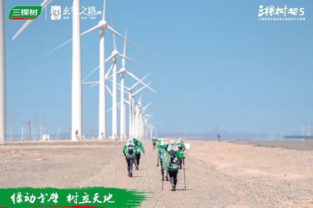 綠動戈壁·樹立天地丨三棵樹戈 5 第三日：角逐榮耀之巔，燃情戈壁無界