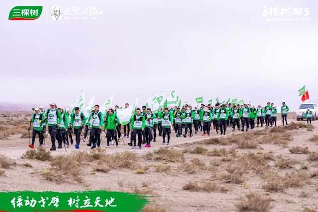 綠動戈壁·樹立天地｜突破自我！這屆三棵樹戈壁行“卷”出新水平