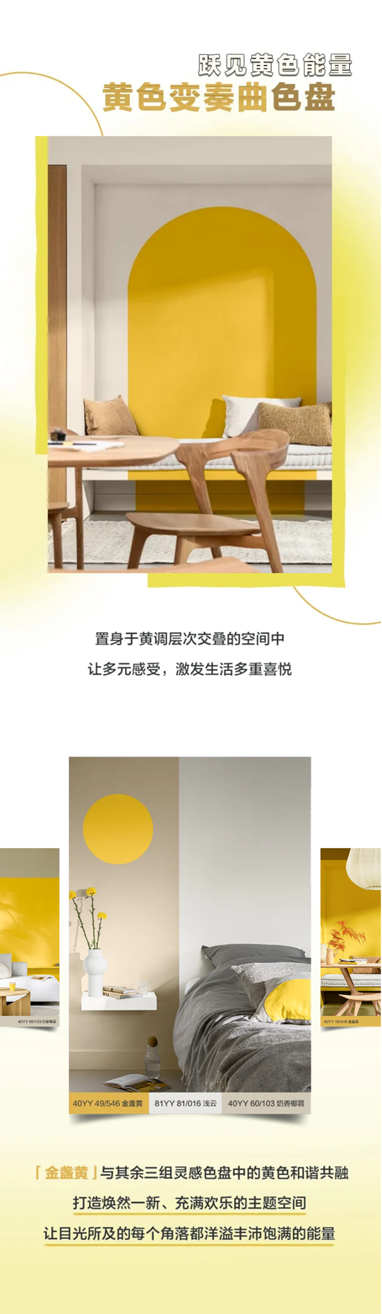 多樂士發布2025年度色彩“金盞黃”，讓我們一起勇往直前