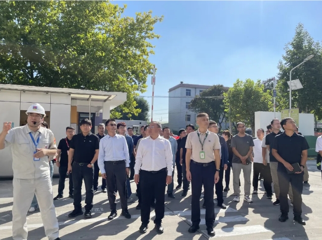 中國雄安集團城發公司領導一行蒞臨參觀立邦智造工廠