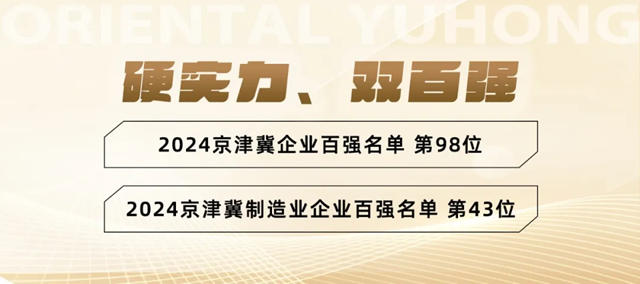 硬實力、雙百強，這就是東方雨虹！