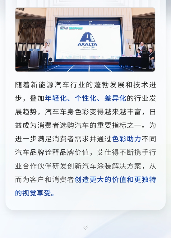 艾仕得出席汽車塗裝盛會SURCAR，共話塗裝炫彩未來