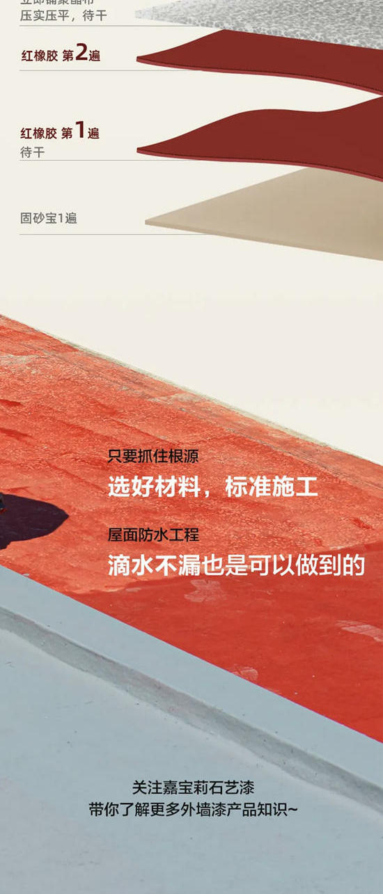 “新”品心說 | 北新嘉寶莉彈性橡膠防水塗料，守護屋頂的“保護傘”