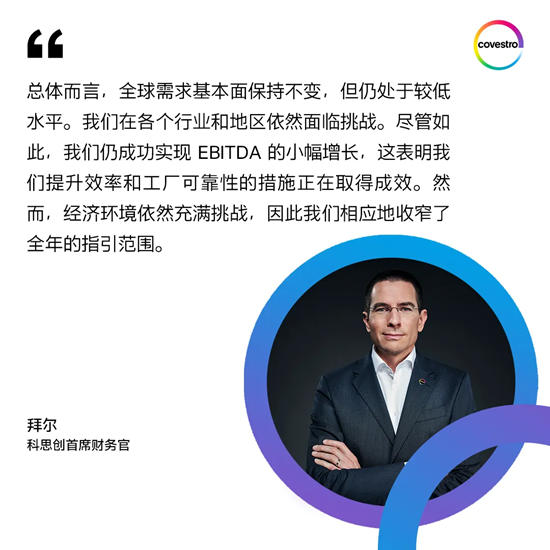 科思創三季度實現利潤增長