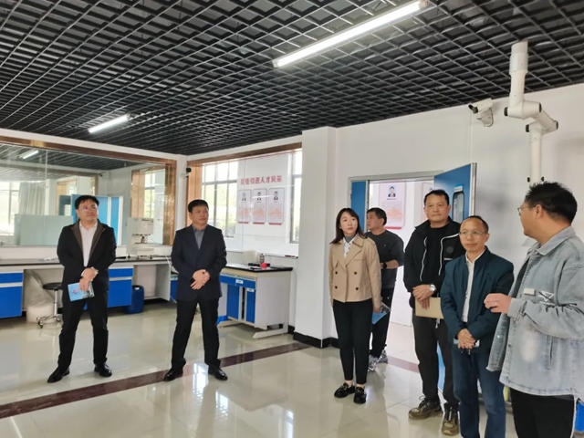 湖南省瀏陽市考察團前來廣源考察調研