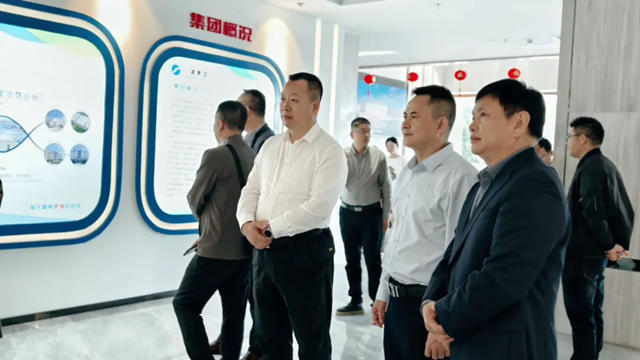 陝西省千陽縣政府考察團到廣源考察調研