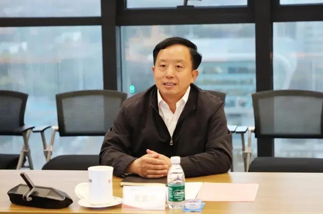 天津濱海高新區黨委書記、管委會主任夏青林一行到北新建材開展合作交流