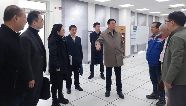 中國塗料工業協會會長劉普軍一行考察海虹老人張家港工廠