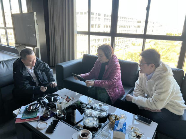 發揮平台作用 寧波塗協拜訪寧波市生態環境局慈溪分局並實地調研企業