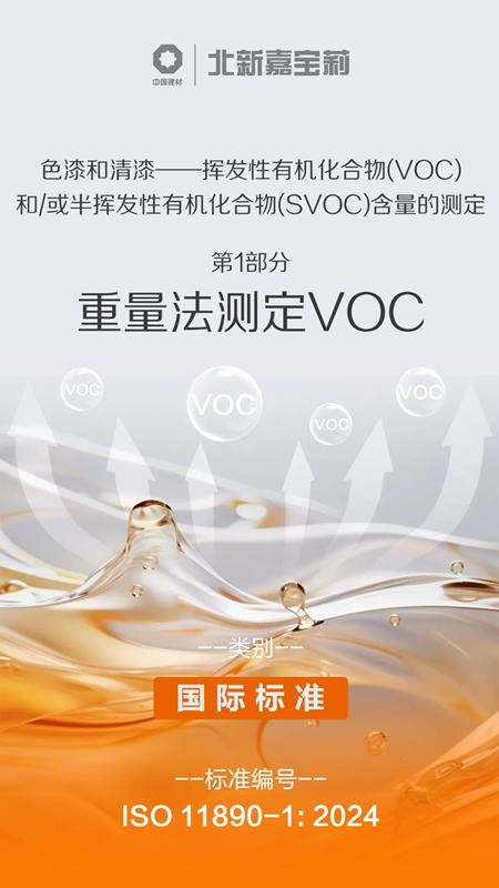 塗料國際標準！北新嘉寶莉參編發布！